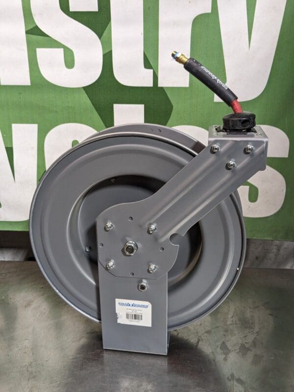 Pro Source Spring Retractable Hose Reel 50 Ft x 3/8 In Fitting 300 PSI Max.