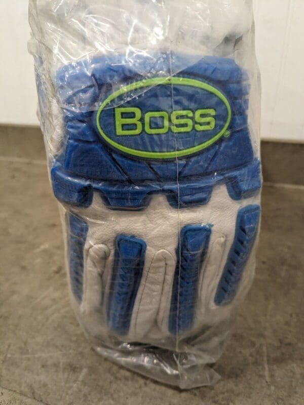 Boss Goatskin Drivers w/Hi-Vis Impact & Aramid Blend Lining Sz L Qty 12 9120/L