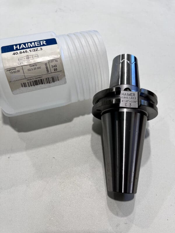 HAIMER Shrink-Fit Tool Holder & Adapter: CAT40 Taper Shank, 0.25" Hole Dia