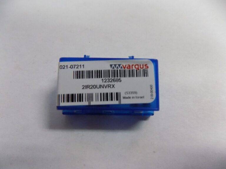 Vargus Carbide Inserts 2IR20UNVRX Qty. 2 #021-07211