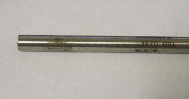 Precision Chucking Reamer 0.367" x 1-3/4" x 7" Carbide Tipped 4FL #82036708
