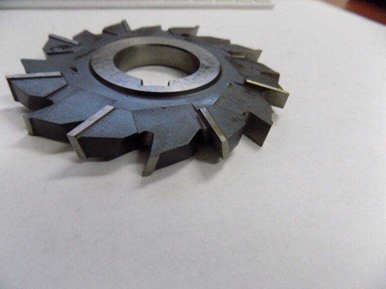 Interstate Staggered Teeth Side Milling Cutter 4" x 13/32" x 1-1/4" HSS 03034261