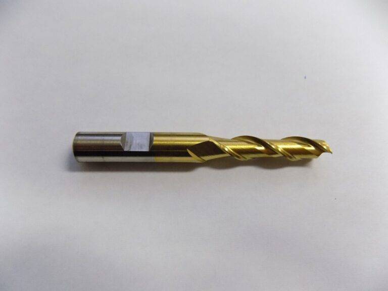 Cleveland End Mill 5/16" x 1-3/8" x 3-1/8" 2FL HSS TiN RH USA