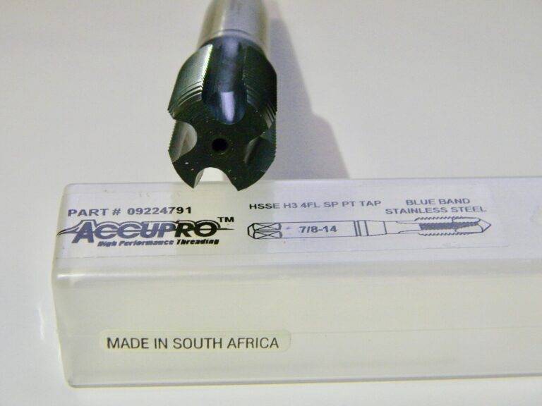 Accupro Spiral Tap Blue Band 7/18"-14 UNF H3 4FL HSS #09224791