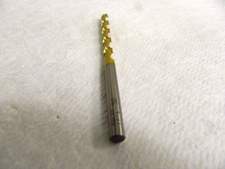 OSG Spiral Jobber Drill 7/32" x 57mm 120° 2FL TiN Vanadium HSS 8597561