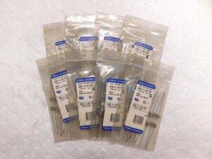 Ferraz Shawmut Fast Acting Mini Glass Fuse 250V 0.13A 10PK #GSB-V1/8