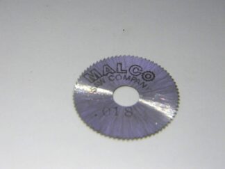 Malco 1" x 0.018"x 1/4" 76 Teeth HSS Jeweler's Saws Qty 6 JS101814000