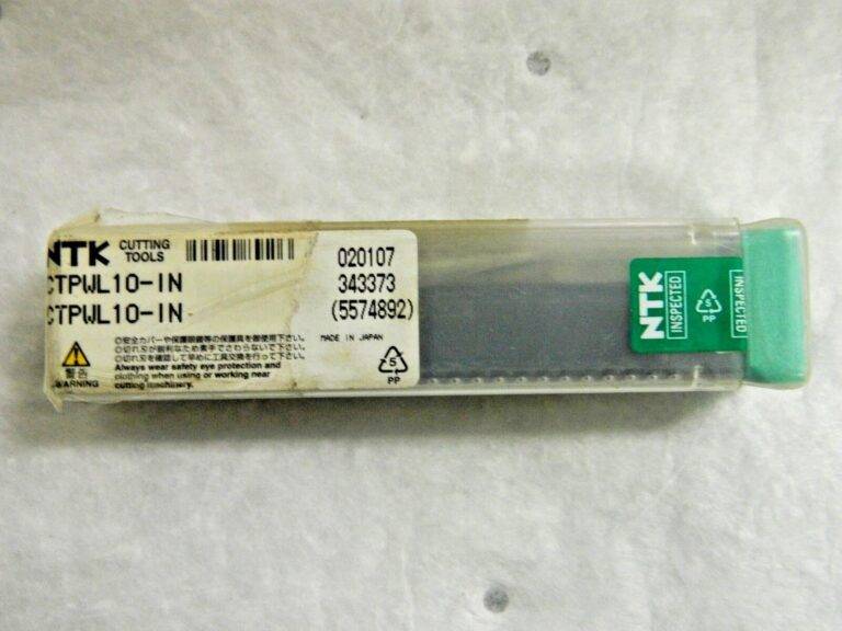 NTK Indexable Cutoff Toolholder 20mm Max Workpc Diam CTPWL10-IN 5574892