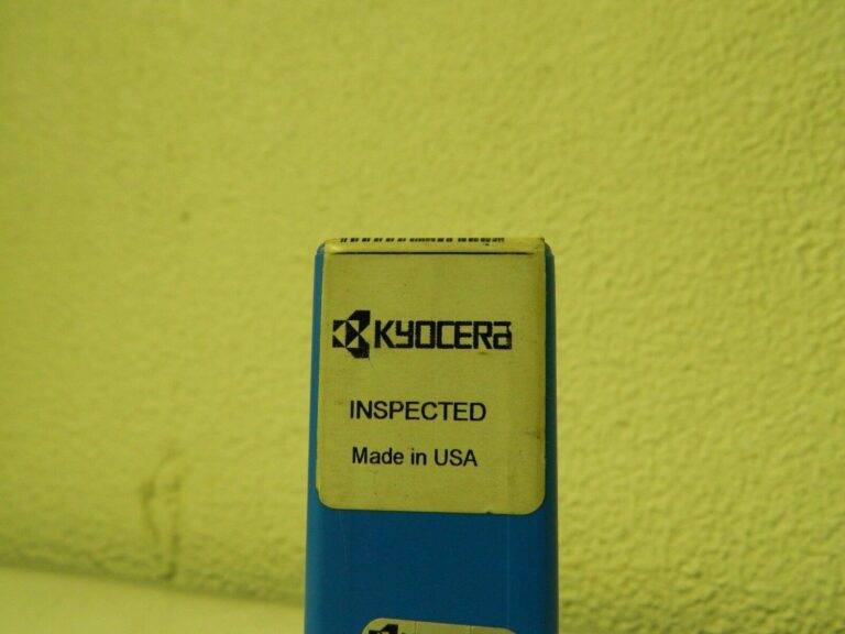 Kyocera Indexable Square Shoulder End Mill 7/8" Cut Diam 3/4" Shank EM-0875-AL