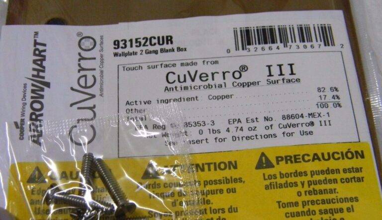 Cooper Wiring Devices 2 Gang 4-1/2" Standard Blank Wall Plates Qty 5 93152CUR