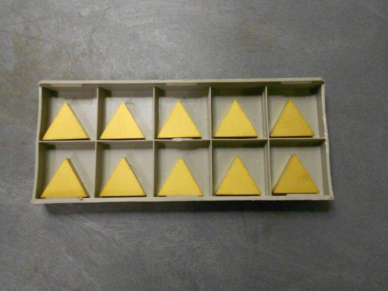 Hertel TNG431 HC335 Indexable Turning Inserts Lot of 10 USA #HCX41535K