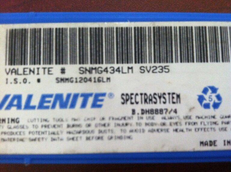 Valenite SNMG120416LM SNMG434LM SV235 Indexable Carbide Turning Inserts Qty. 10