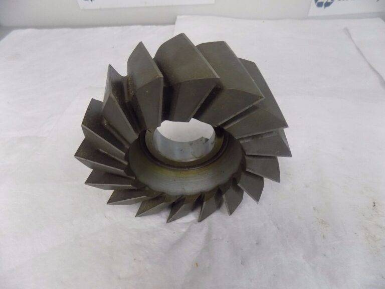 National Twist Drill Co HSS 6" x 2-1/4" x 2" 16-Teeth Arbor Shell Mill