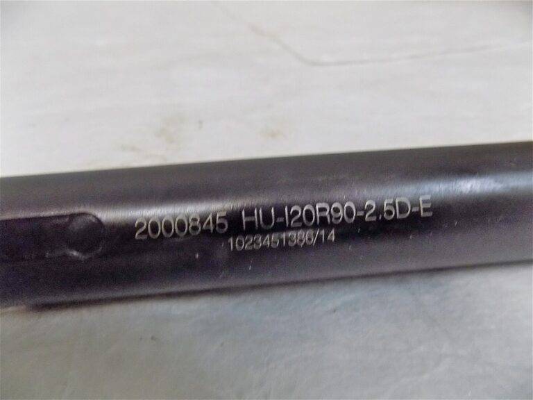 Hertel Indexable Grooving Toolholder1" Shank Dia 20mm Max DOC 8" OAL RH 2000845