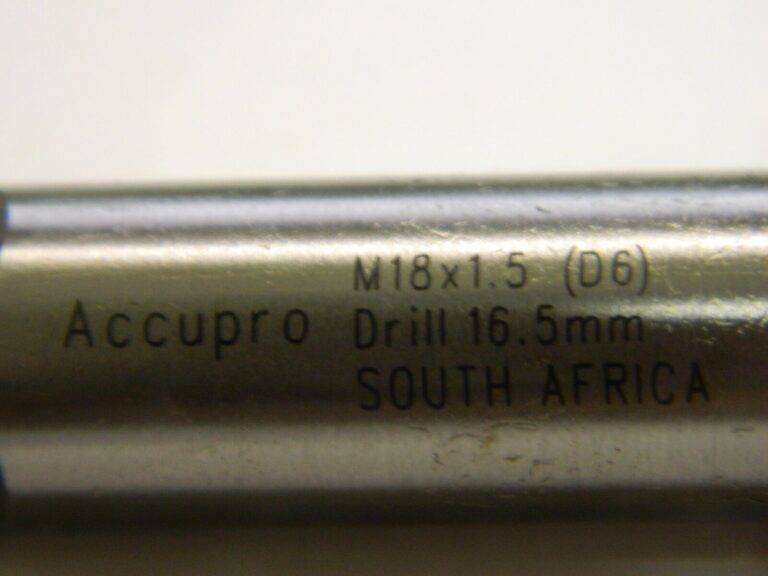 Accupro 7926462 M18 X 1.50" 4Fl D6 Vanadium High Speed Steel Spiral Point Tap