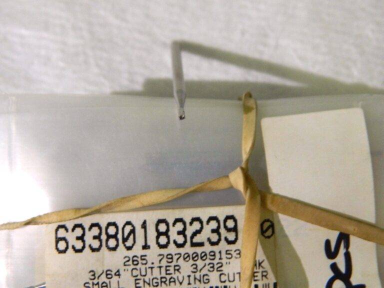 Precision Burr 3/64" x 3/32" x 1.875" Single Cut 25 Pack #265.7970009153