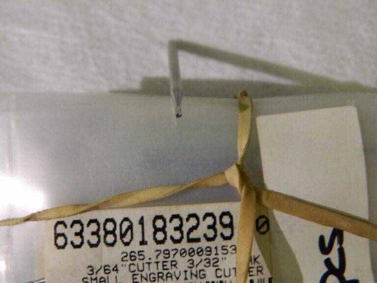 Precision Burr 3/64" x 3/32" x 1.875" Single Cut 25 Pack #265.7970009153