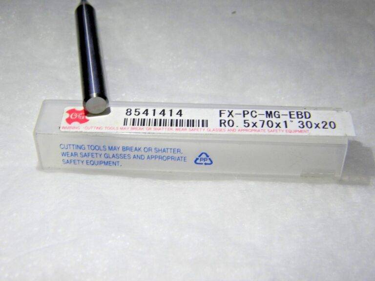 OSG Carbide Center Cutting Ball End Mill FX-PC-MG-EBD W R0.5 X 1 X 70 8541414