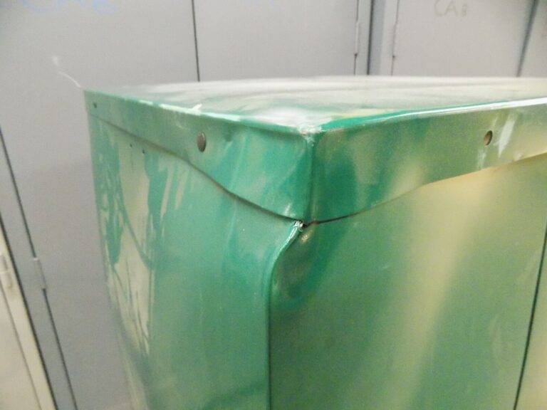 Lyon Modular Storage Cabinet 12-Drawer 59" x 30" x 28" Steel Green DAMAGED