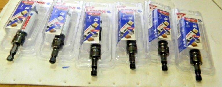 Lenox 1" x 1-9/16" Cutting Depth Hole Saws 6 Pack 1772481
