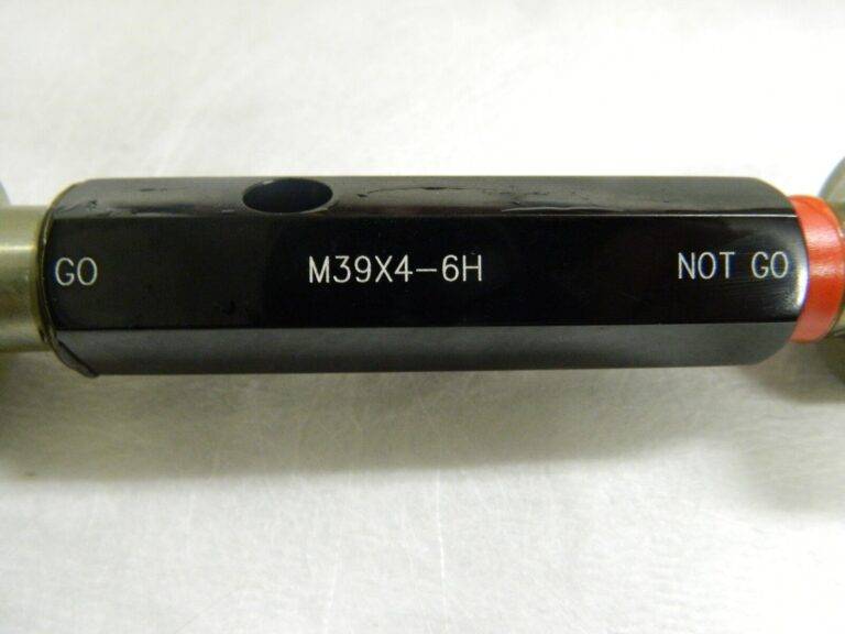 SPI Double End Plug Thread Go/No Go Gage M39x4-6H 34-649-4