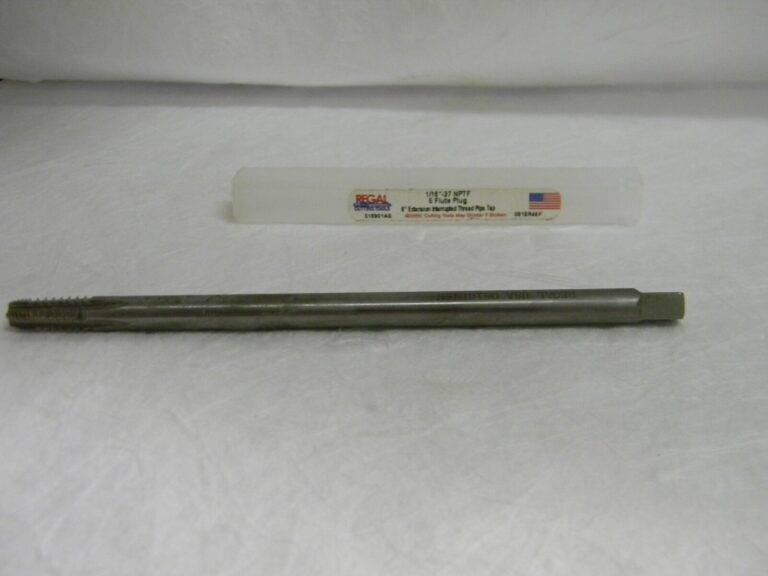 Regal Extension Pipe Plug Tap 1/16-27X6" 5FL HSS R015901AS