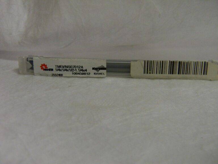 Kennametal 1/4" 5F Carb 0.015" Cor Rad Spiral Fl Cor Rad End Mill 4048742 RL