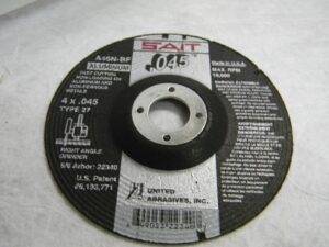 Sait Depressed Center Wheel 46 Grit 4" Diam QTY 50 22340