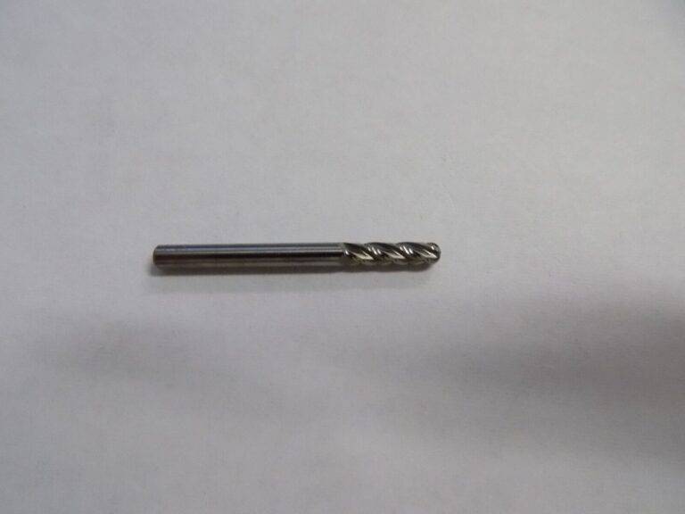 Richards Micro Tool 1/8" Dia. x 1.50" OAL 4FL Carb Ball EndMill QTY 3 883-0125