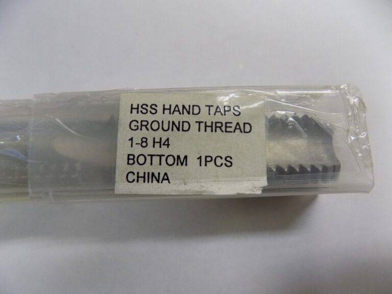 Pro 1-8 UNC 3B 4 Flute HSS Straight Flute Standard Hand Tap 04489027