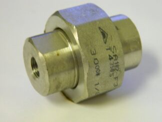 Merit 1/8" Union Fitting Stainless Steel Pipe Fitting 3687D-02 QTY 2 per Sale