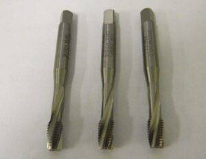 Widia GTD Bottoming Taps 1/4"-28 3FL H3 Spiral Flute QTY 3 87614
