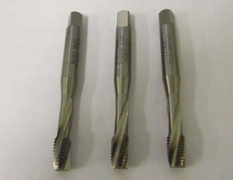 Widia GTD Bottoming Taps 1/4"-28 3FL H3 Spiral Flute QTY 3 87614