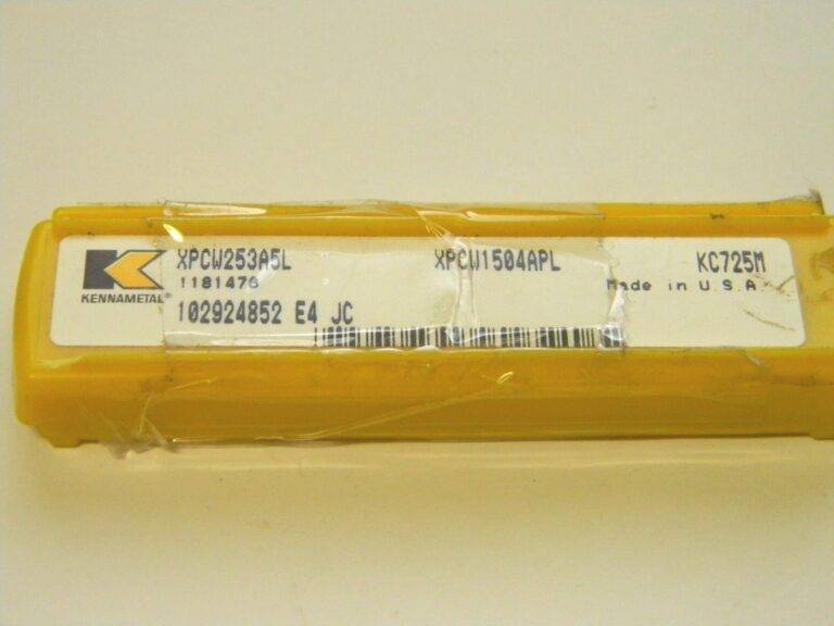 Kennametal Carbide Milling Inserts Xpcw1504apl Xpcw253a5l Kc725m Qty. 5 1181476