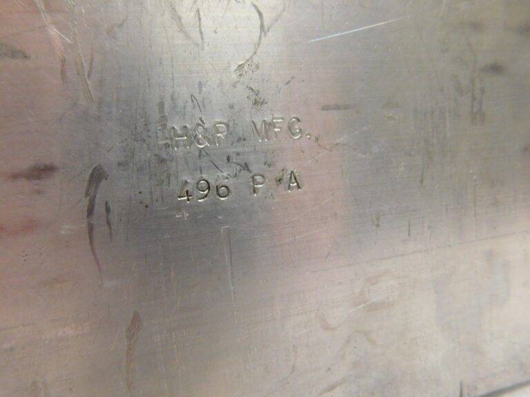 H & R Manufacturing Square Soft Lathe Chuck Jaw 2" x 3-13/16" x 7-1/4 HR-496-P-A