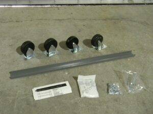 Lewis Bins Mobile Kit for Rail and Louvered Floor Stand MK4000-B