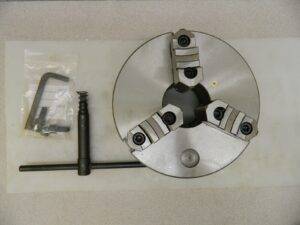 Pro-Grade Self Centering Manual Lathe Chuck 3 Jaws 10" Diam DS76784925