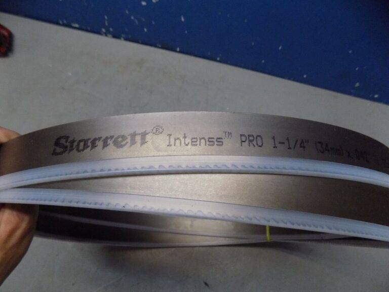 Starrett Welded Band Saw Blade 6" L x 1-1/4" W 14Ft . Cobalt 20739