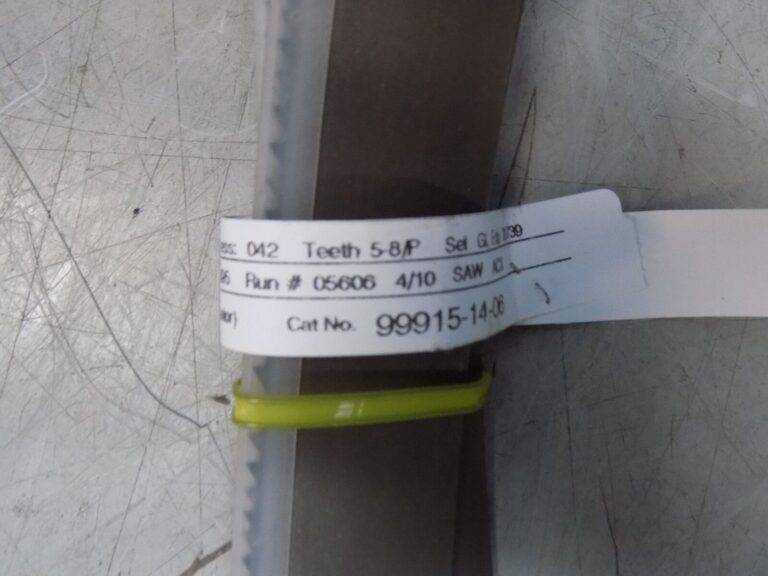 Starrett Welded Band Saw Blade 6" L x 1-1/4" W 14Ft . Cobalt 20739