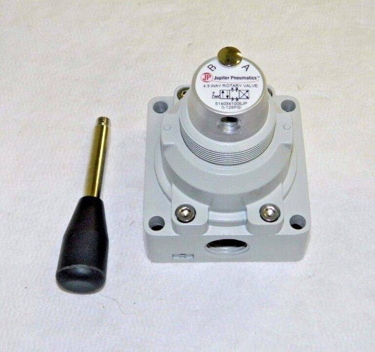 Jupiter Pneumatics Manual Mechanical Valve 1/2" NPT 5140341005JP