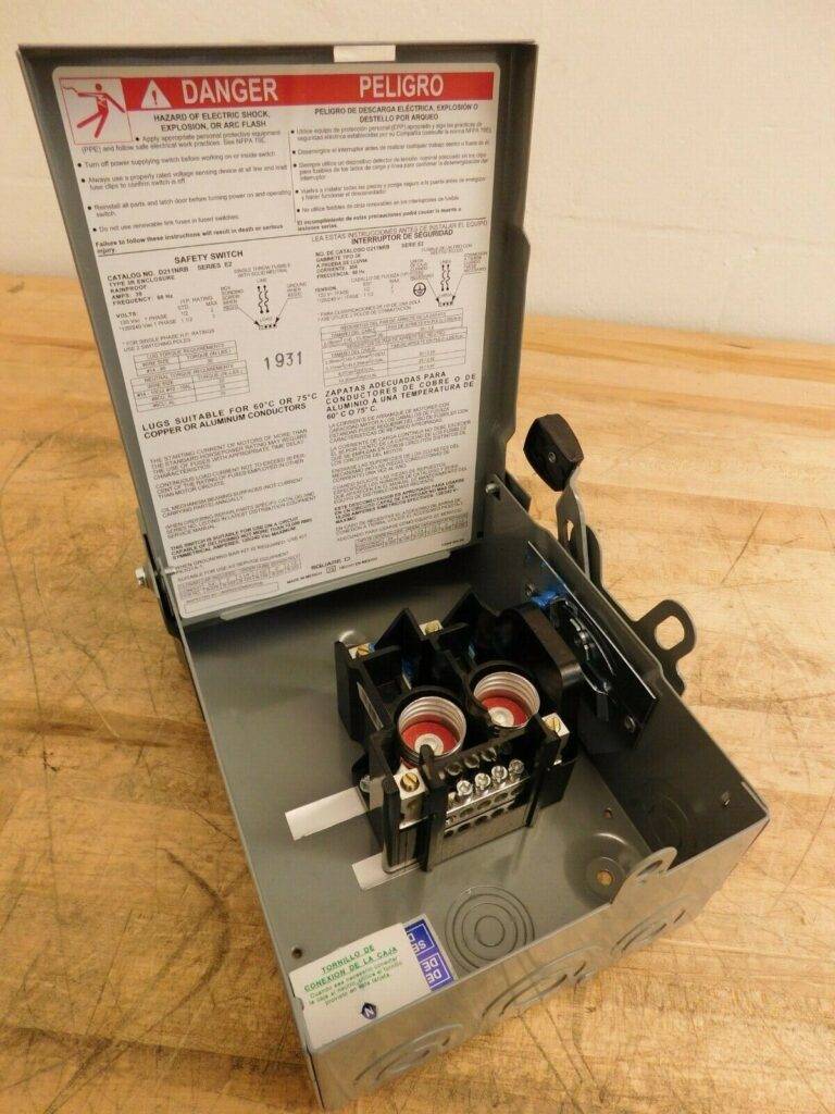 Square D General Duty Safety Switch 3R 2 Pole 30A 120/240V D211NRB