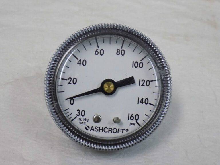 Ashcroft 2" Pressure Test Gauge Analog 30-0-160 Scale Range Back Mt 662876100996