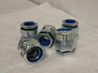 T&B 3/4" Straight Steel Chase Liquidtight Insulated Connector Qty 5 5363