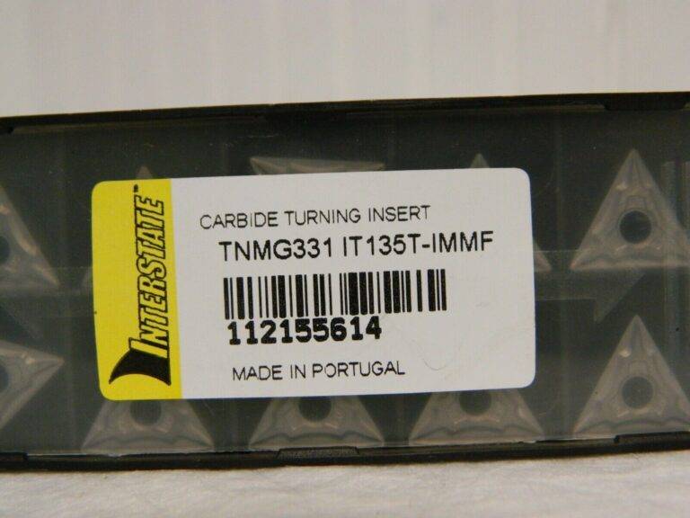 Interstate Carbide Turning Insert TNMG331 IMMF Grade IT135T Qty 10 112155614