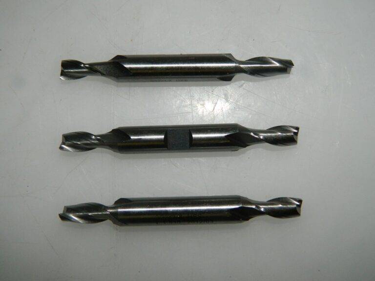 Barnes Double End HSS End Mill 3 Pack 9/32" X 3/8" 2 Flute QTY 3 41115452