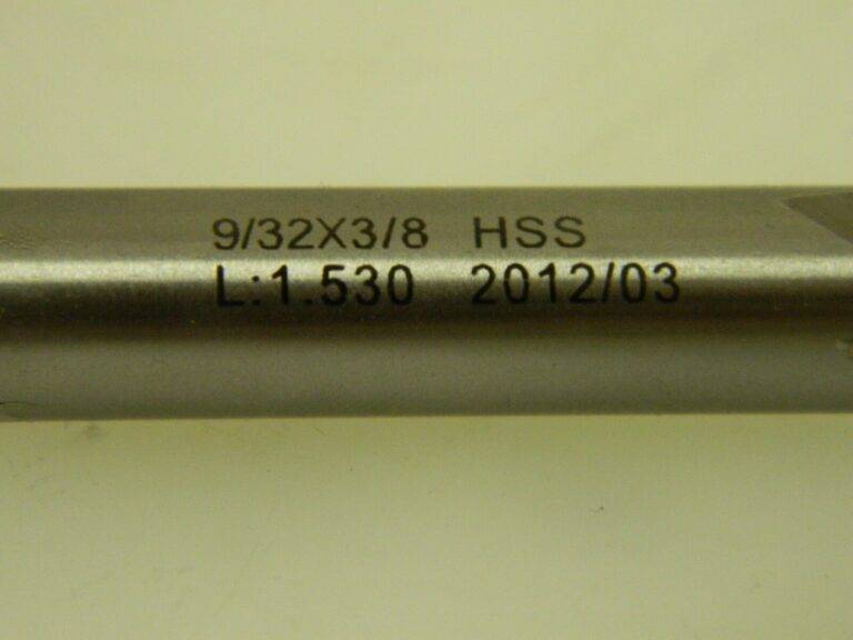 Barnes Double End HSS End Mill 3 Pack 9/32" X 3/8" 2 Flute QTY 3 41115452