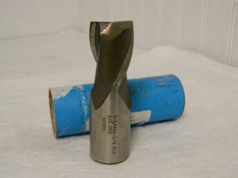Precision T15 HSS Sq End Mill 1-1/4” Dia 2Fl 1.25” Shk Dia RH 4-1/8”L 01863745