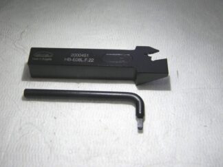 Hertel 1.18 Left Hand Cut Indexable Cutoff Toolholder HB-E08L.F22 2000451