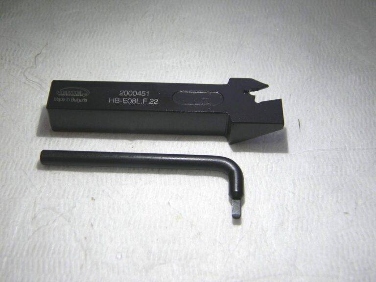 Hertel 1.18 Left Hand Cut Indexable Cutoff Toolholder HB-E08L.F22 2000451