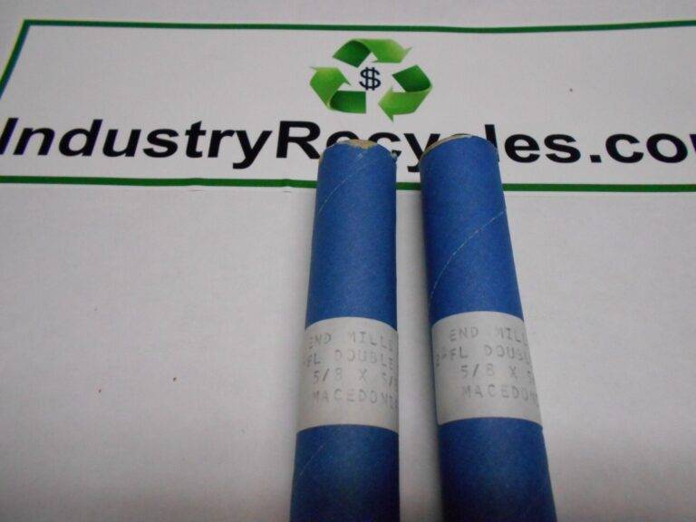 Niagara 5/8" x 5/8" x 4-1/2" 2FL HSS Double End Mill Qty 2 Macedonia N28203